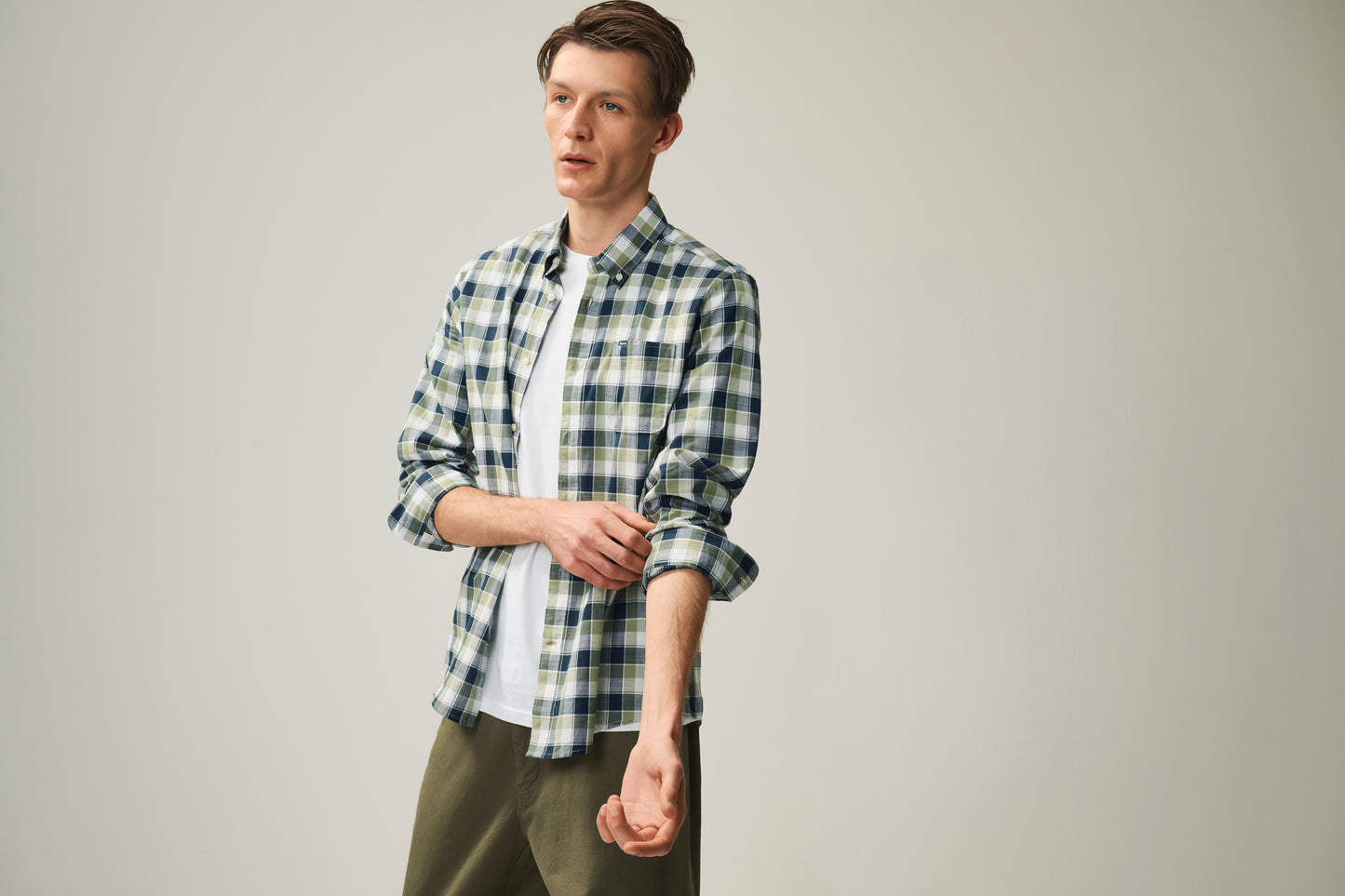 Harwood Gingham Tailored Shirt