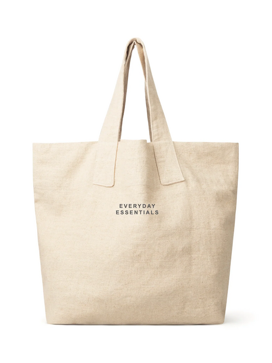 Sammy Embroidered Shopper Natural