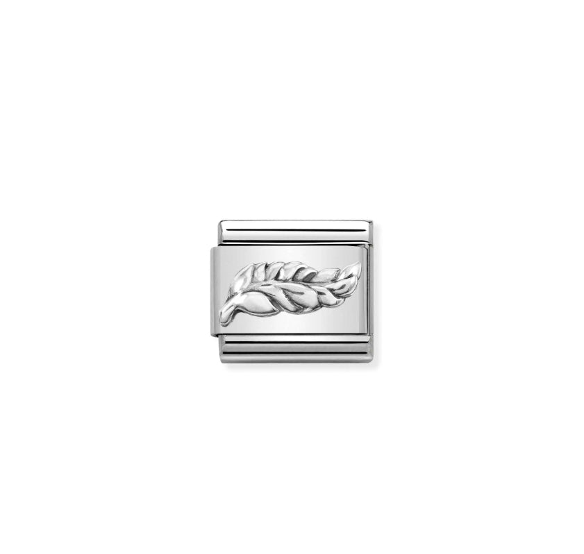 Composable Link, Silver Feather