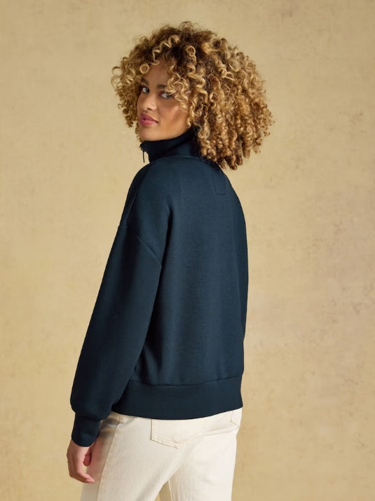 Luxe Club Half Zip Sweatshirt