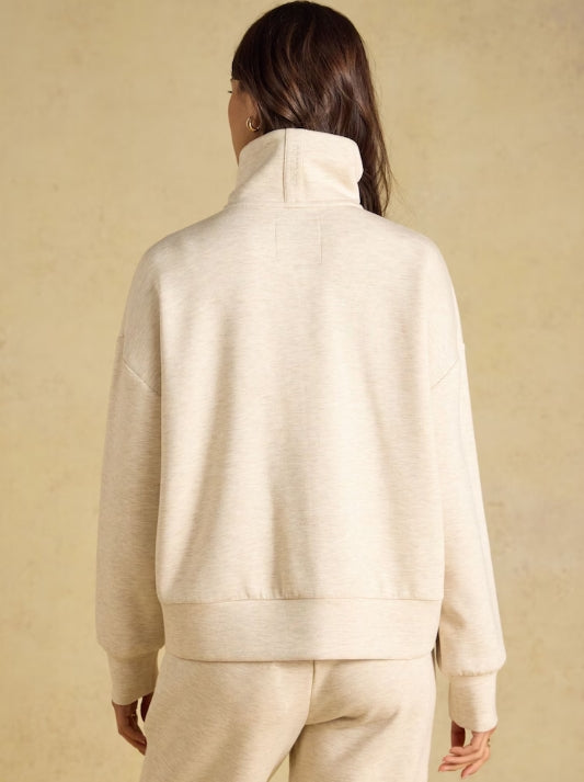 Luxe Club Half Zip Sweatshirt