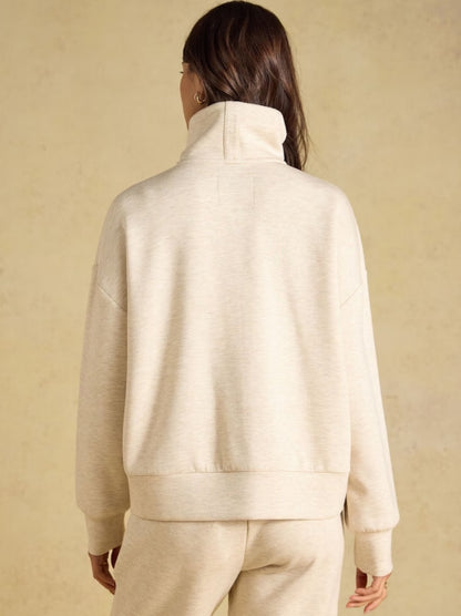 Luxe Club Half Zip Sweatshirt