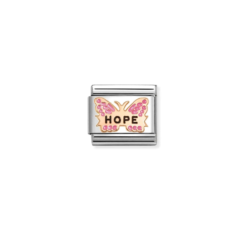 Composable Classic Link, Fucsia Butterfly, HOPE