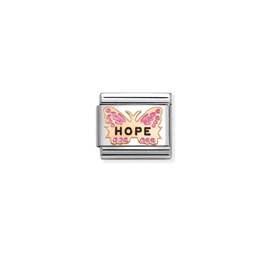 Composable Classic Link, Fucsia Butterfly, HOPE