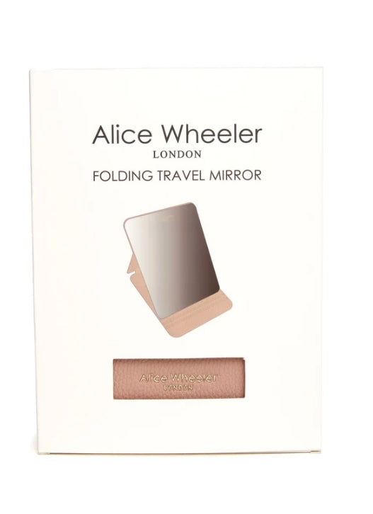 Pink - Folding Travel Mirror