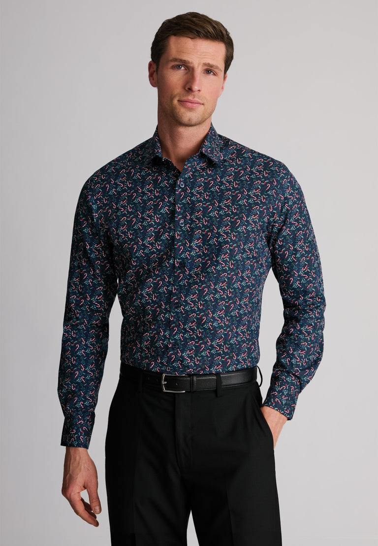 Candy Cane Print Shirt