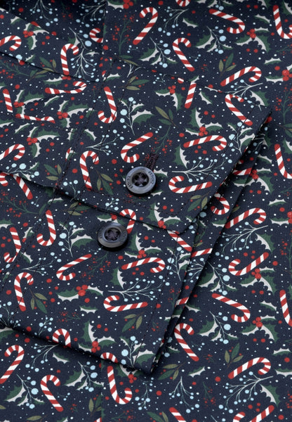 Candy Cane Print Shirt