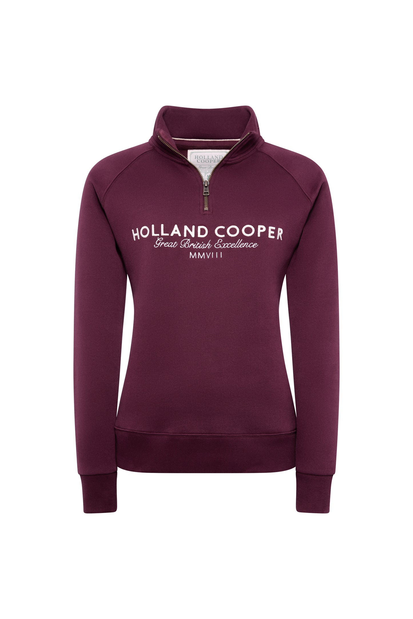 Sporting Goods Zip Henley