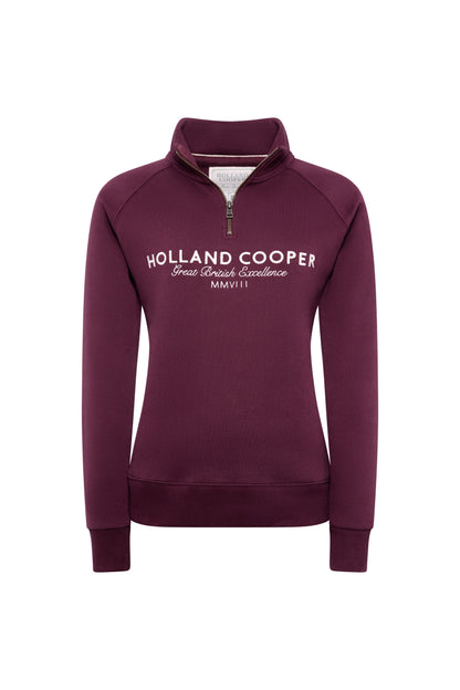 Sporting Goods Zip Henley