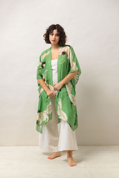 Throwover Stork Pea Green