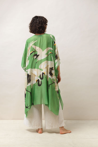 Throwover Stork Pea Green