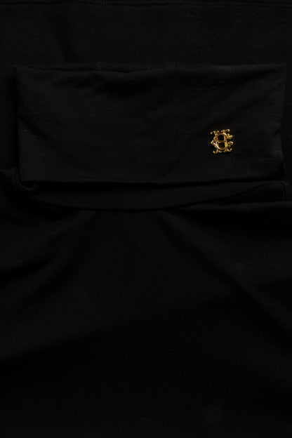 Supersoft Fluted Roll Neck Top