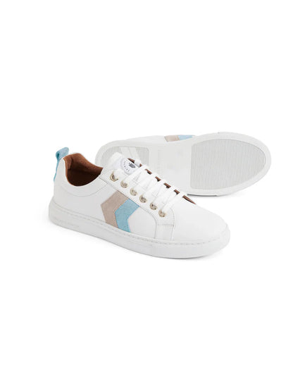 Womens Alexandra Leather Trainers