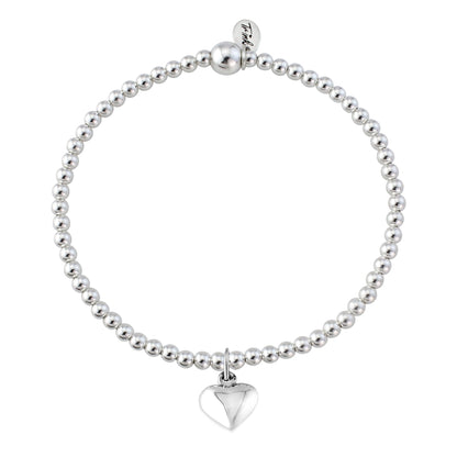 Puff Heart Bracelet