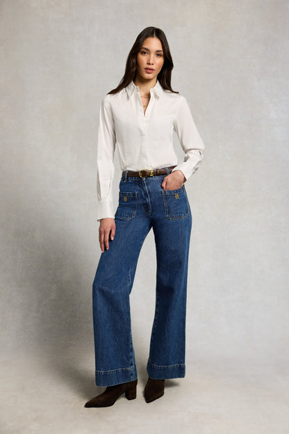 Tailored Flared Jean