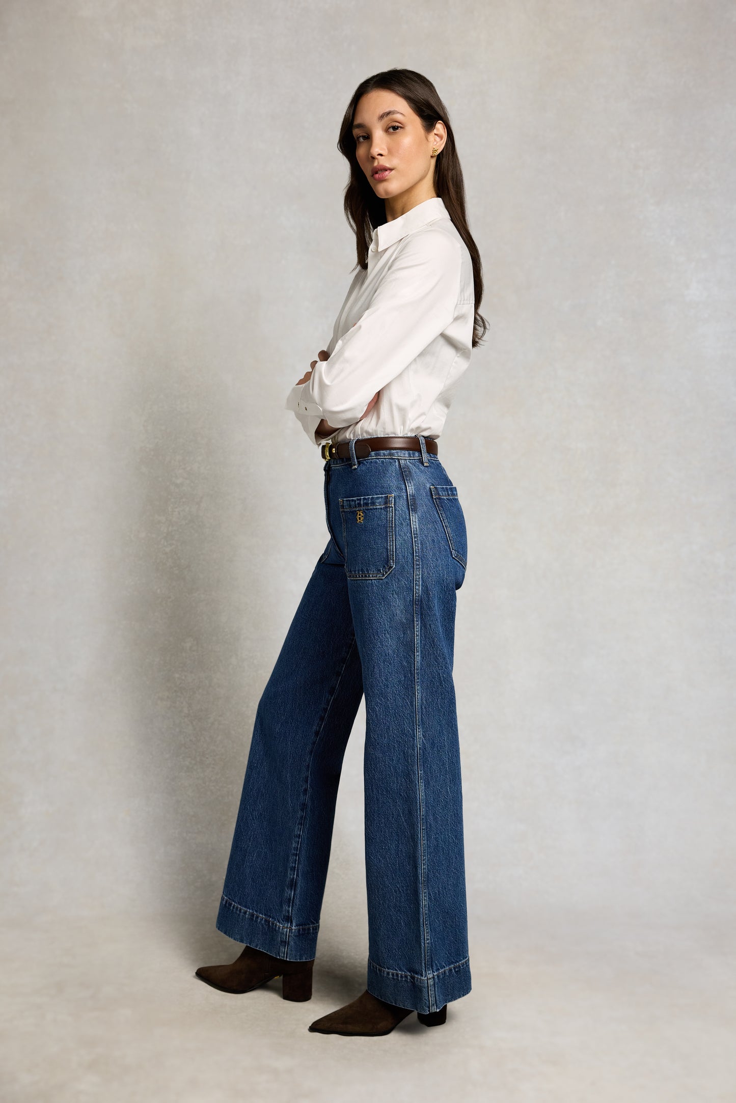 Tailored Flared Jean