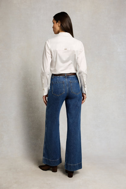 Tailored Flared Jean
