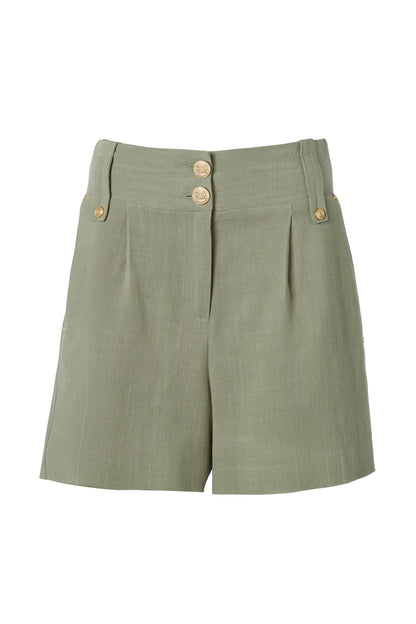 Tailored Short Linen
