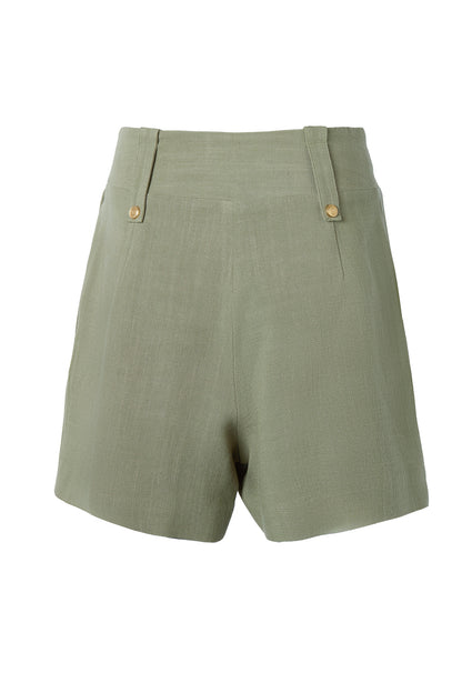 Tailored Short Linen