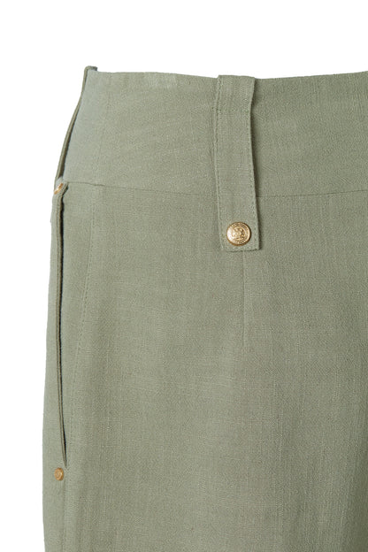 Tailored Short Linen