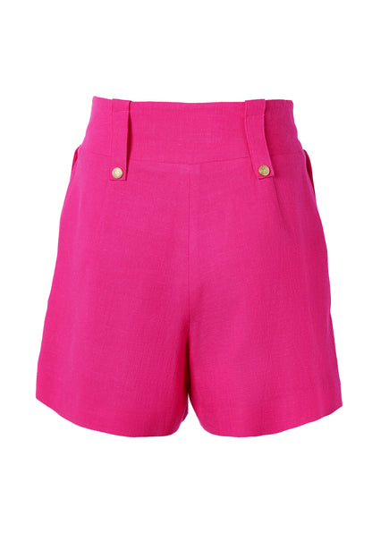 Tailored Short Linen