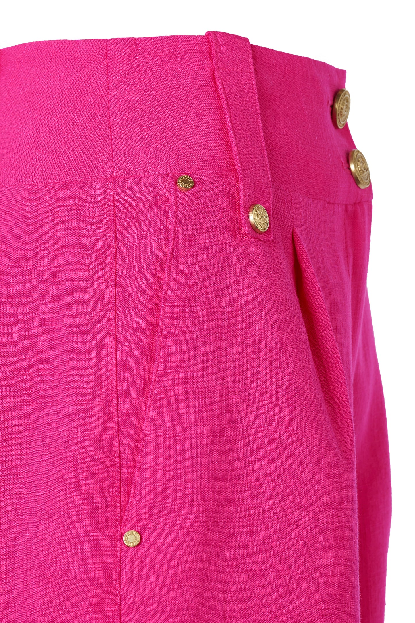 Tailored Short Linen