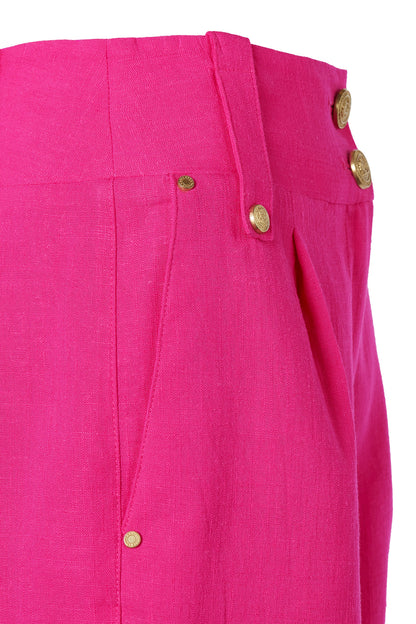 Tailored Short Linen