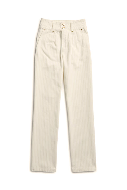 Tailored Wide Leg Jean