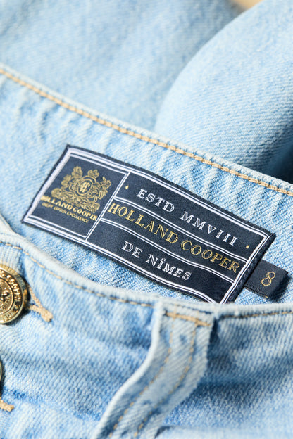 Tailored Wide Leg Jean