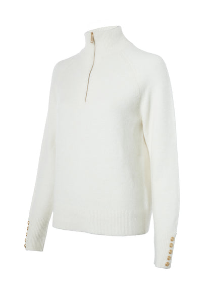 Tori Quarter Zip Knit