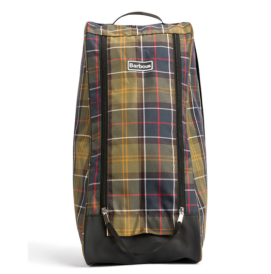 Tartan Wellington Boot Bag