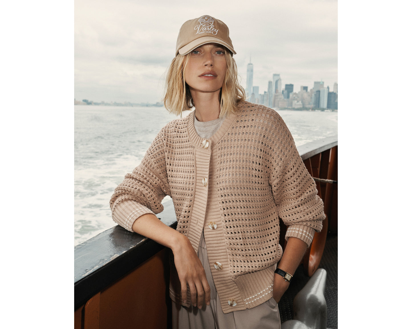 Kris Relaxed Fit Knit Cardigan