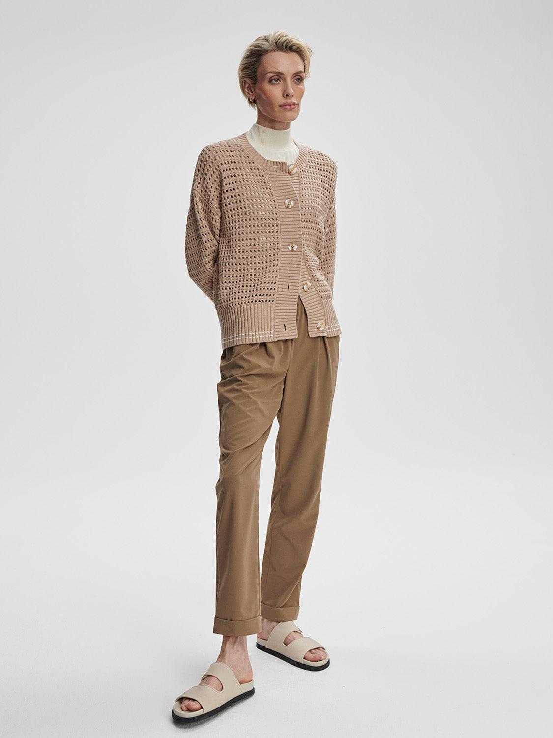 Kris Relaxed Fit Knit Cardigan