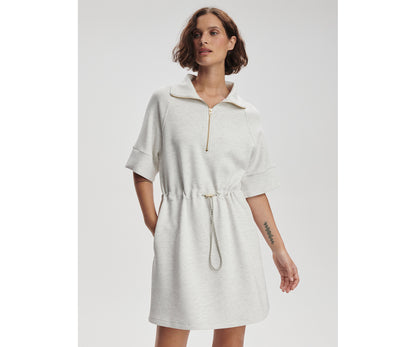 Paisley Half Zip Dress