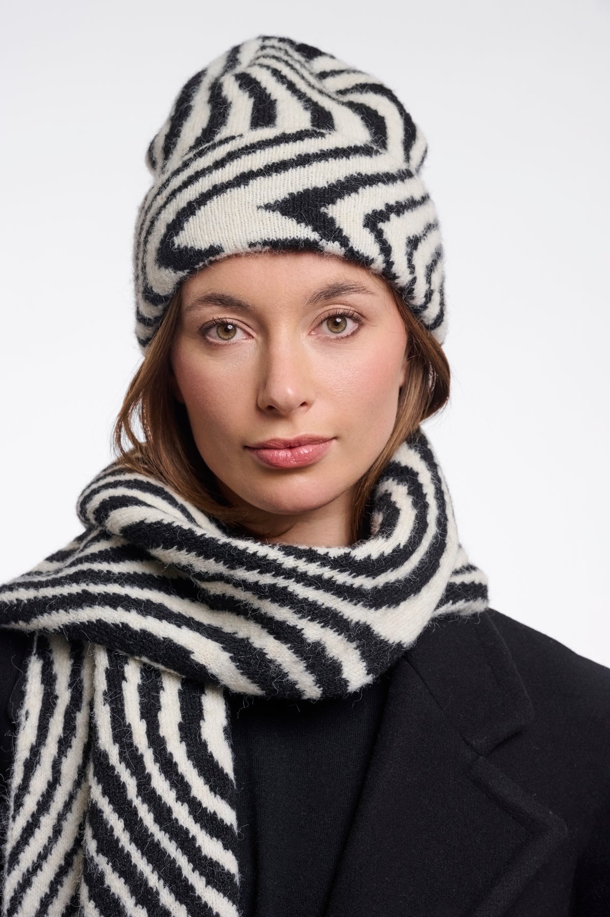 Zebra beanie