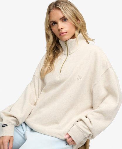 Monogram Half Zip Sweat