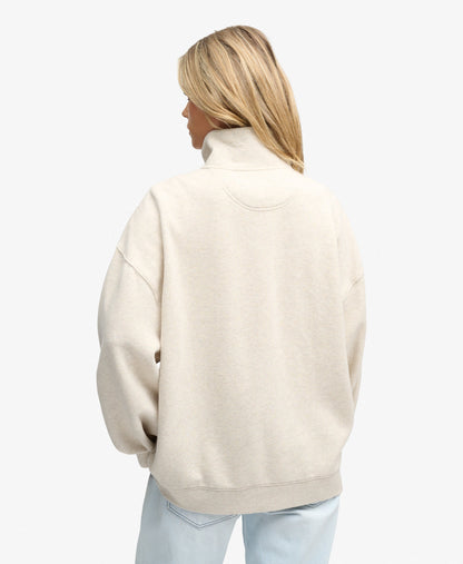 Monogram Half Zip Sweat