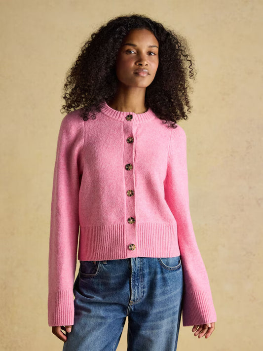 Esme Relaxed Knitted Button Up Cardigan