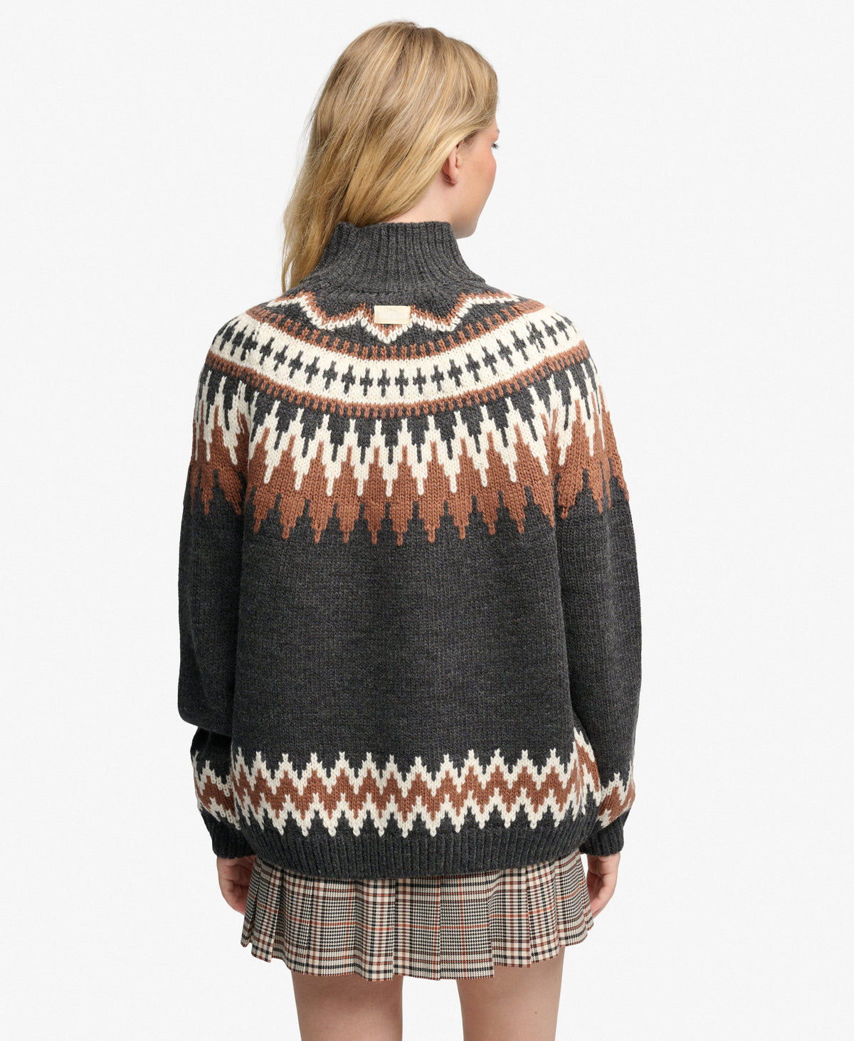 Fairisle High Neck Jumper