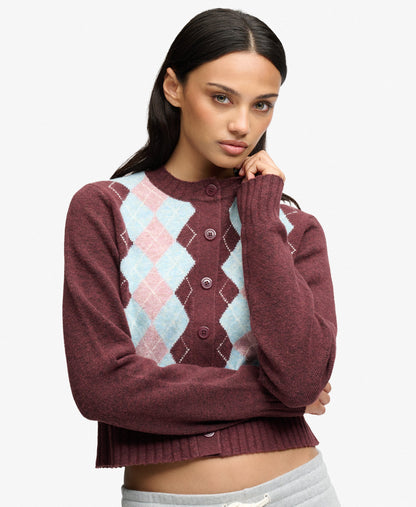 Argyle Cardigan