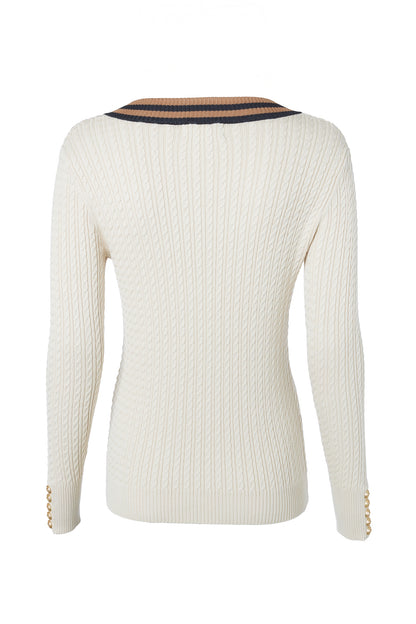Zoe Quarter Zip Knit