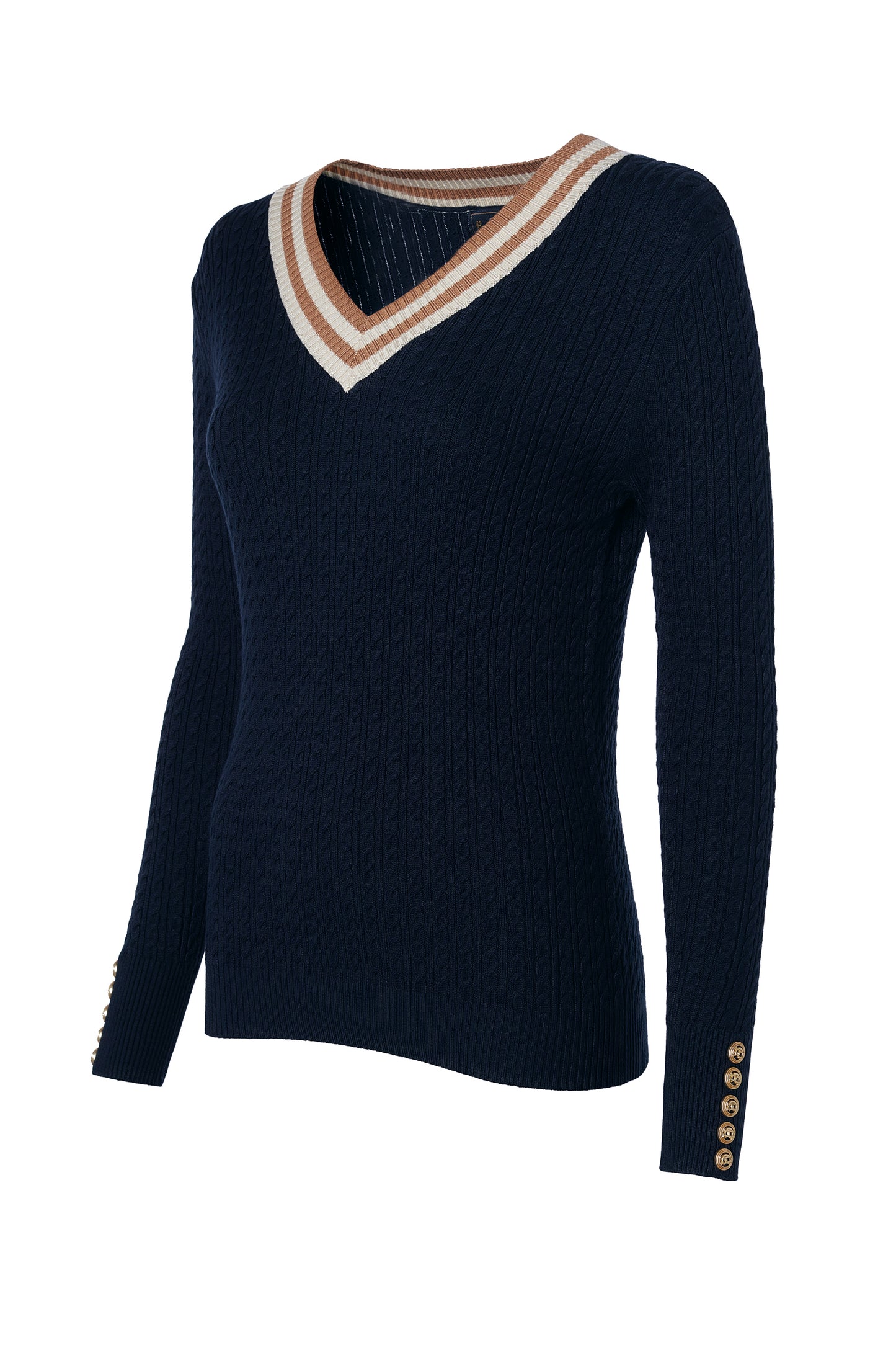 Zoe Quarter Zip Knit