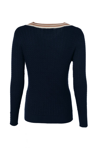 Zoe Quarter Zip Knit