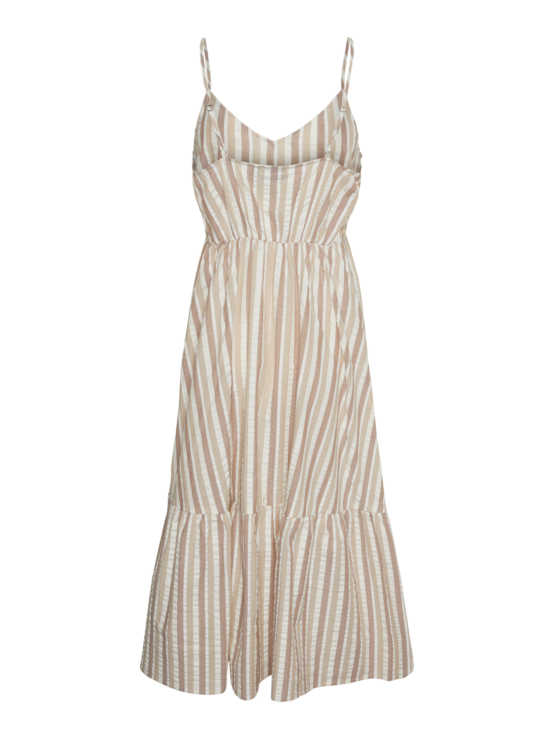 PCAITLYN Seersucker Midi Dress