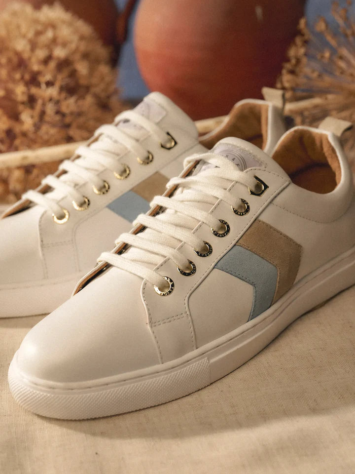 Womens Alexandra Leather Trainers