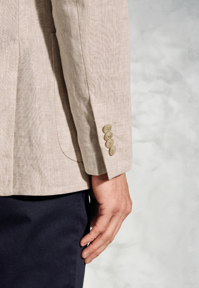 Tailored Fit Eastwood Sand Suit Jacket
