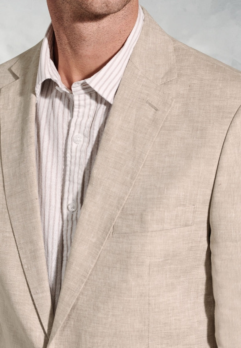 Tailored Fit Eastwood Sand Suit Jacket
