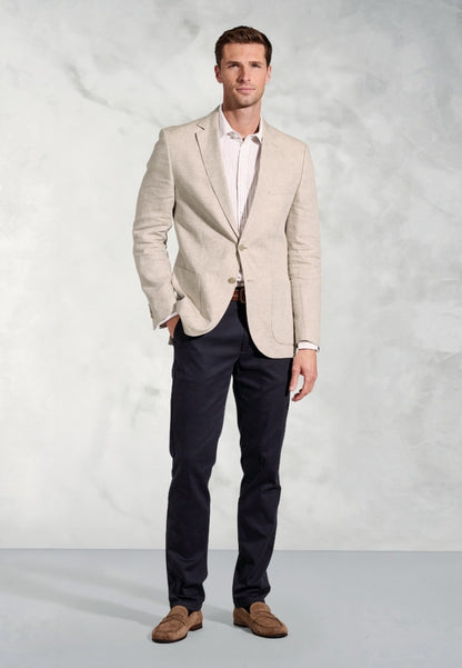 Tailored Fit Eastwood Sand Suit Jacket