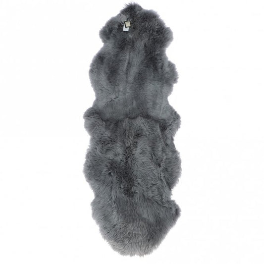 Sheepskin Double Rug Grey