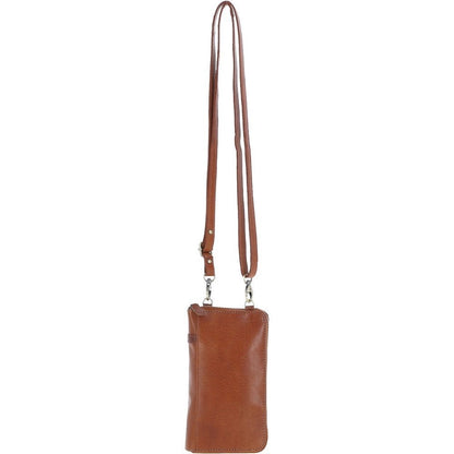Leather Phonebag/Purse Honey: T-80